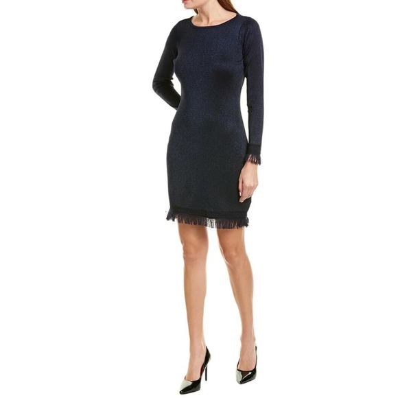 NANETTE nanette lepore Fringed Sweater Dress size XL * ND04 - Picture 7 of 7